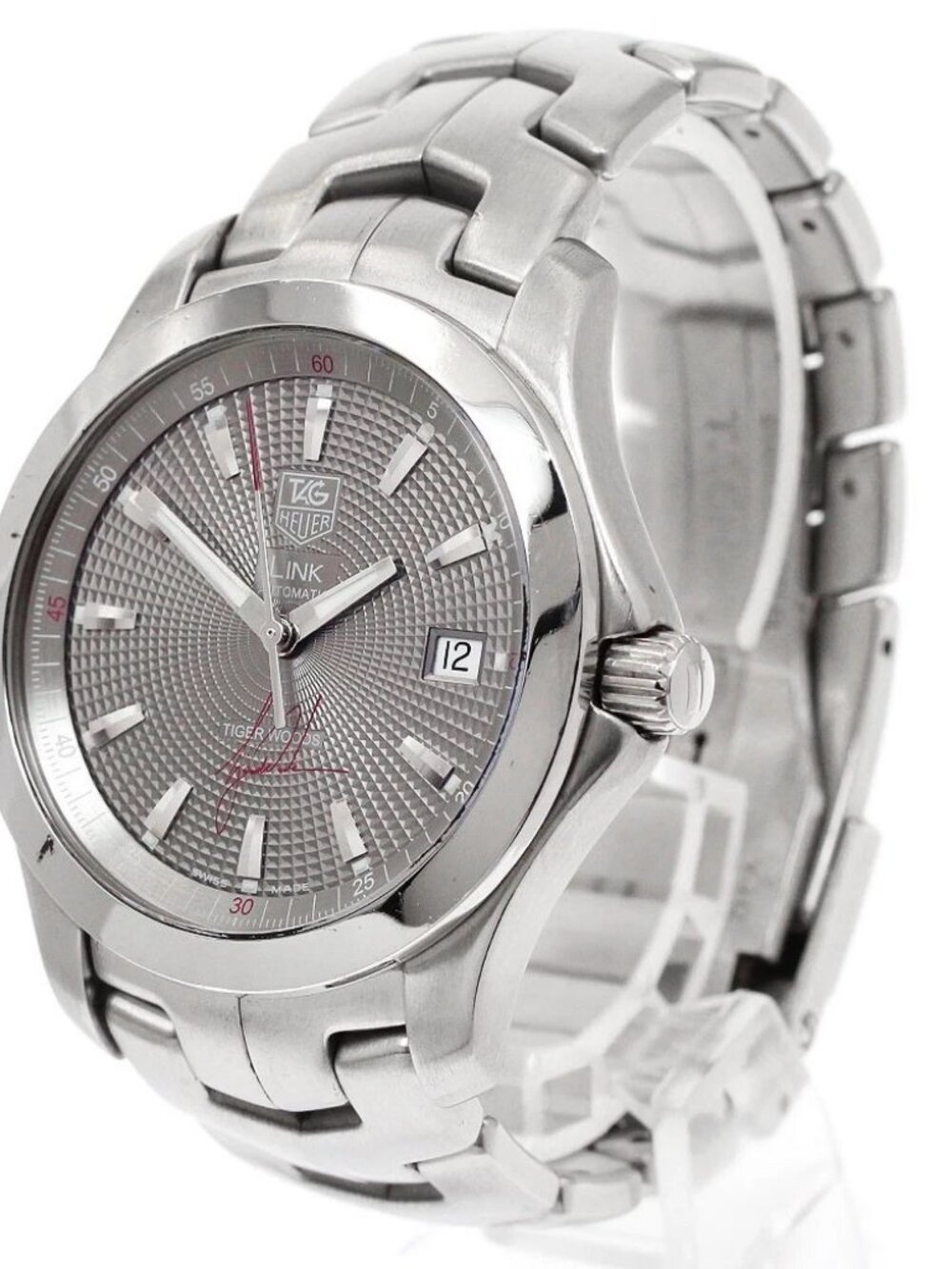 TAG HEUER Link Tiger Woods WJF2113 Date Limited Automatic Men's Watch_934858